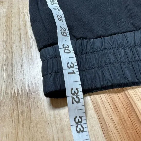 Canali NWOT Black Edition Tonal Tech Joggers Black Size 48 (US 32) Zip Pocket